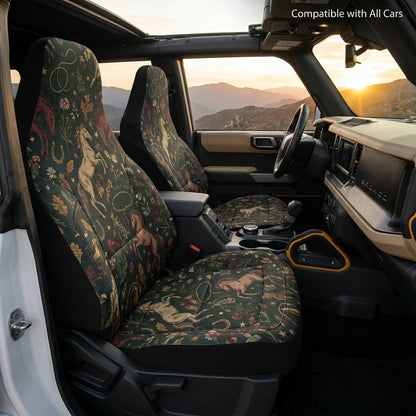 Western Cowboy Horse Car Seat Covers