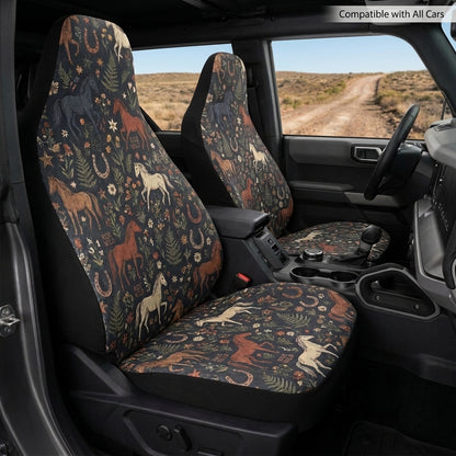 Western Cowgirl Horse Car Seat Covers
