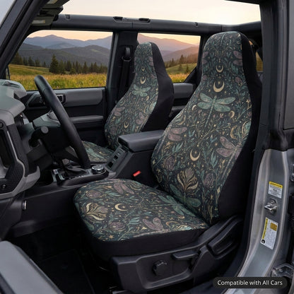 Mystical Moon & Dragonfly Car Seat Covers