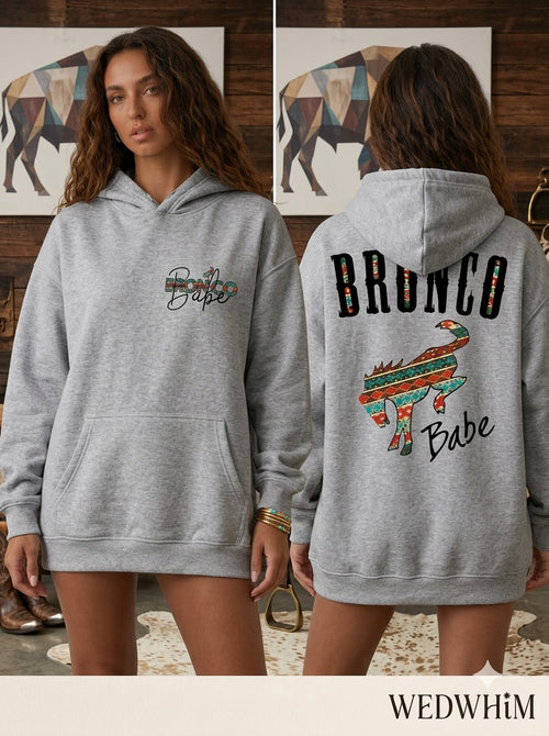 Bronco Babe Unisex Hoodie