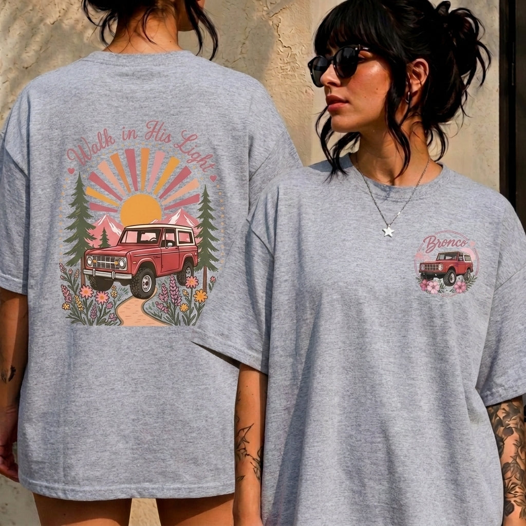 Walk In His Light T-Shirt