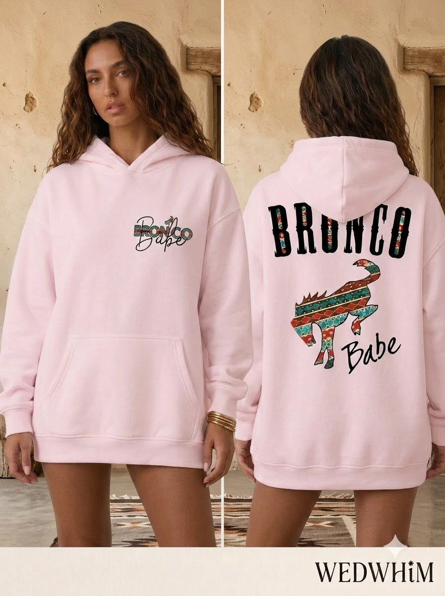 Bronco Babe Unisex Hoodie
