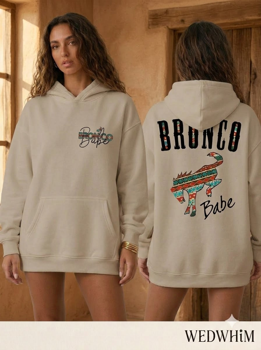 Bronco Babe Unisex Hoodie