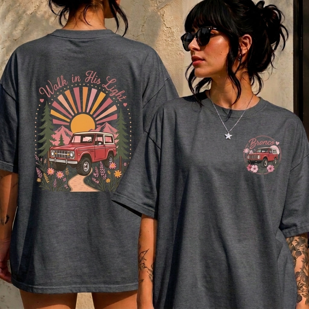 Walk In His Light T-Shirt