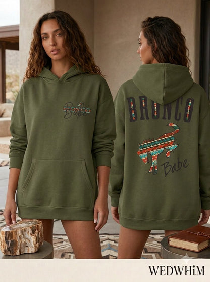 Bronco Babe Unisex Hoodie