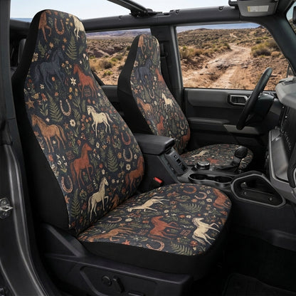Western Cowgirl Horse Car Seat Covers