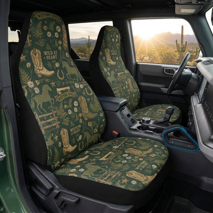 Western Soul Horse Car Seat Covers