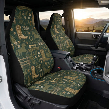 Western Soul Horse Car Seat Covers