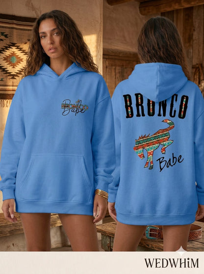 Bronco Babe Unisex Hoodie