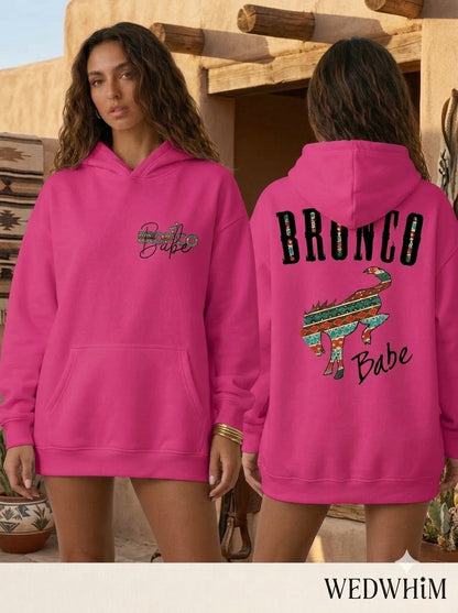 Bronco Babe Unisex Hoodie