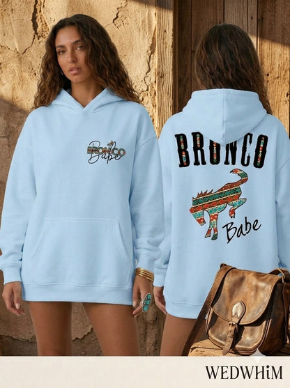 Bronco Babe Unisex Hoodie