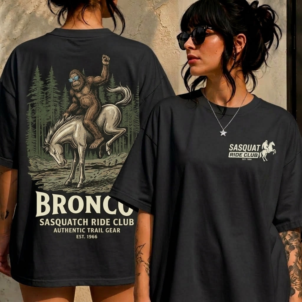 Sasquatch Ride Club T-Shirt