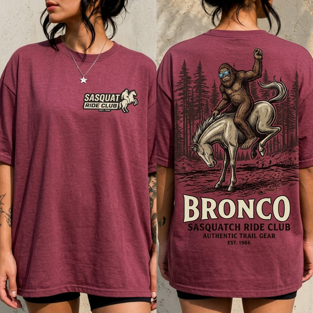Sasquatch Ride Club T-Shirt