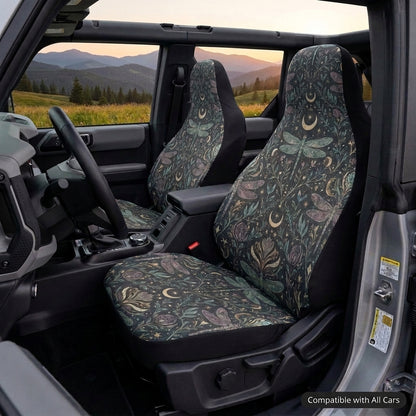 Mystical Moon & Dragonfly Car Seat Covers