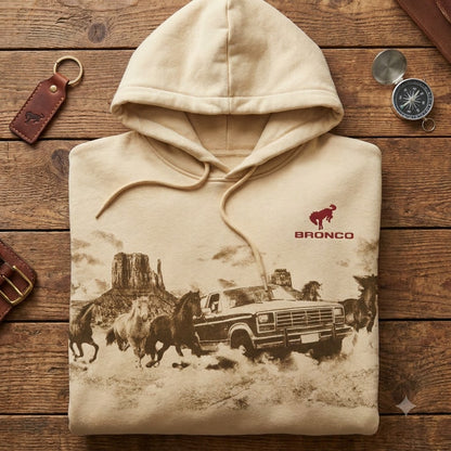 Vintage Bronco Hoodie