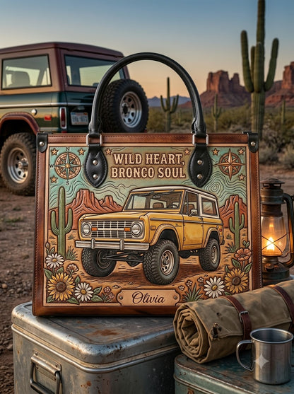 Wild Heart Bronco Soul Leather Bag + Matching Wallet