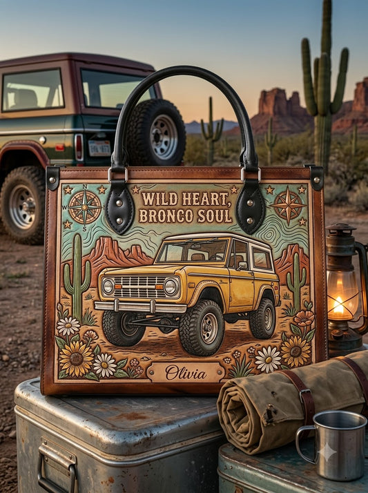 Wild Heart Bronco Soul Leather Bag + Matching Wallet